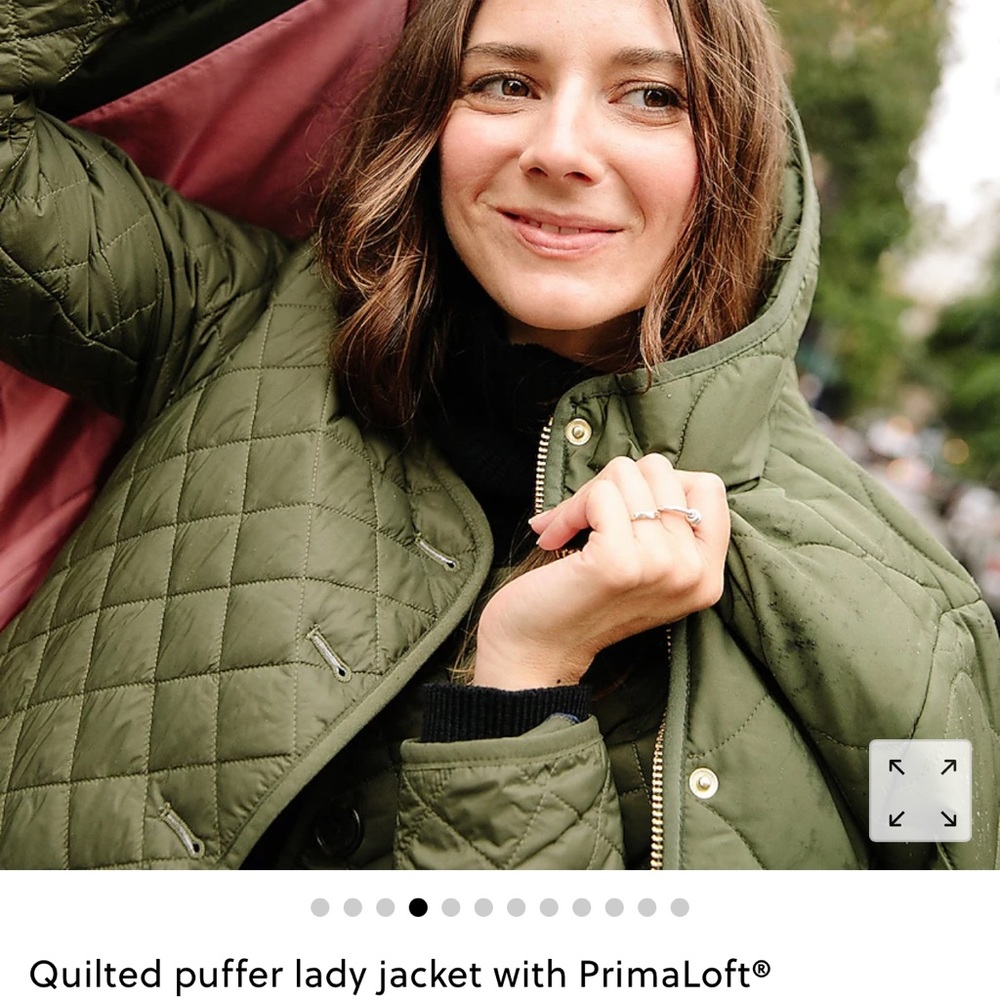 JCrew Quilted Lady Puffer - Size 4 - NWOT